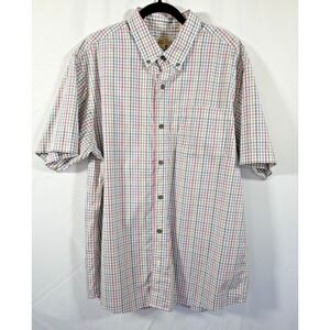 Redhead Brand shirt size xl short sleeves button up check